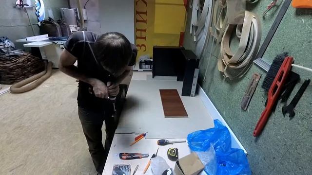 Изготовление тумбы под раковину для санузла в стиле лофт
