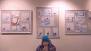 Открытие выставки работ Алексея Сахнова и Юлии Косульниковой "Лампа. Человек. Он"