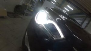 Hyundai I40 замена штатных линз