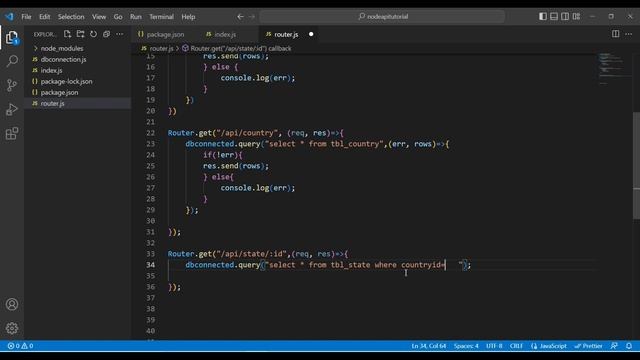 Create State API | Node Js & Express API Tutorial for Beginners -06