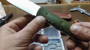 Как облегчить, и чем высверлить нож фултанг.