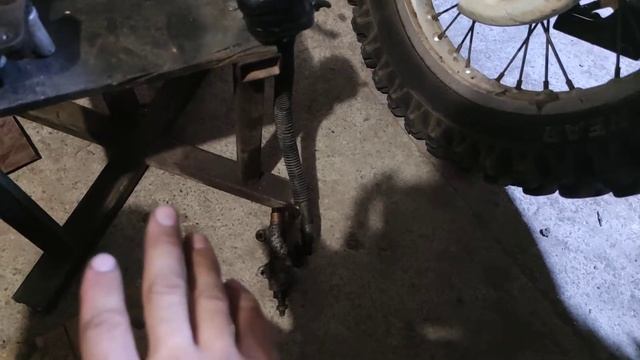 Все виды решений проблем с задними тормозами на китайском кроссовом эндуро мотоцикле Motoland irbis