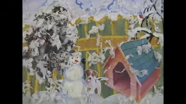 Щенок и снег смотреть онлайн