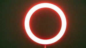 Стробоскопическое кольцо светится синим красным, меняется 1 час бесплатно.