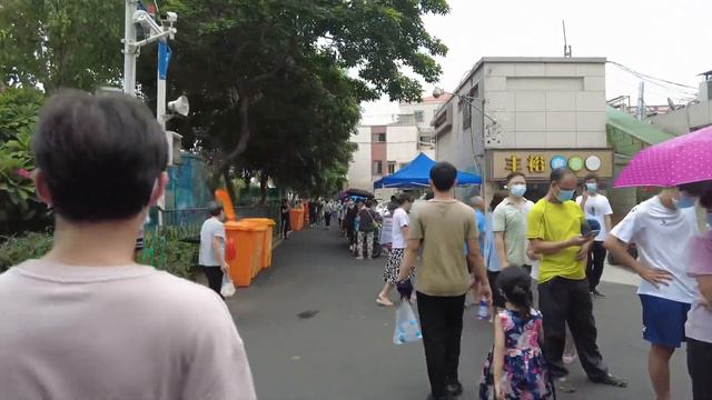 Самая длинная очередь в мире (Xiamen - Китай)