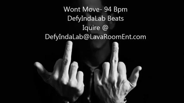 Wont Move Tagged - 94 Bpm (EMINEM TYPE BEAT) смотреть онлайн