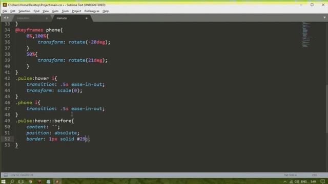 Awesome CSS3 Pulse Effect - Pulsing effect using CSS3 Transform Scale - Pure CSS Animation Tutorial