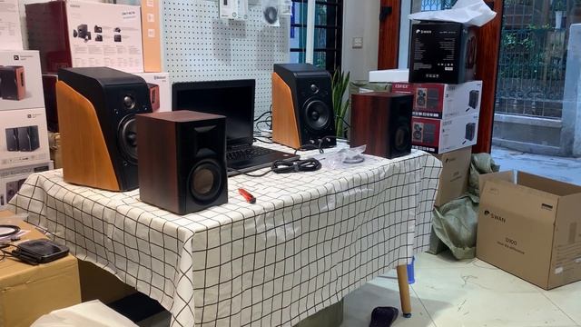 HIVI SWAN D100 khách đến test thử trực tiếp tại shop và chốt ngay trong một nốt nhạc смотреть онлайн