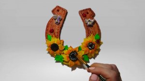 Подкова. Поделки. DIY.
