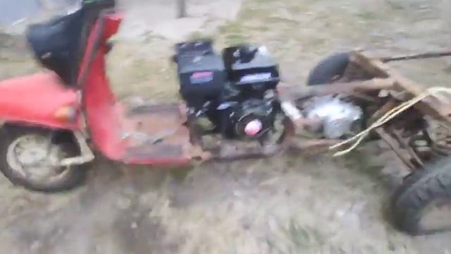 Муравей с двигателем от мотоблока 15 лс. смотреть онлайн