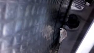 Левая задняя дверь Opel Zafira B в окончании оклейки