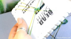 ? Браслет "Зеленый Дракон" в технике Кумихимо + Магатама / DIY: bracelet "Green Dragon". Kumihimo