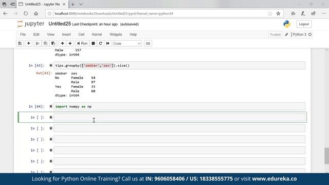 Python Live-2 | Python for Data Analysis using Pandas, MatplotLib, Numpy | Python Training | Edurek