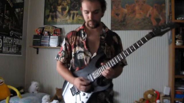 Queen - Bohemian Rhapsody guitar solo смотреть онлайн