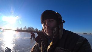 Зимняя Рыбалка на Оке 2023! 2 серия