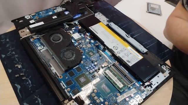 Ноутбук LENOVO Y70-70/не включается, не видит видеокарту, северный порт. смотреть онлайн