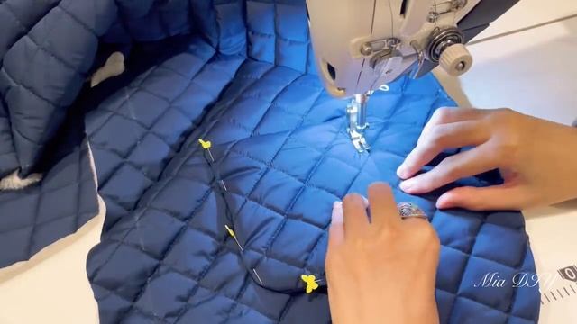 Don't miss this coat sewing tutorial | How to sew a quilted coat смотреть онлайн