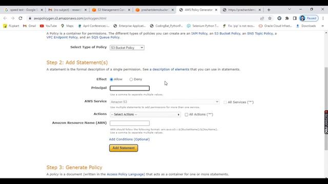 How to create S3 Bucket Policy | Bucket Policy Creation in JSON | JSON | S3 Bucket Policy |