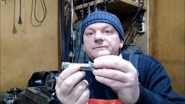 Нива без вибрации. Двухшрусовый промвал, изготовление.
