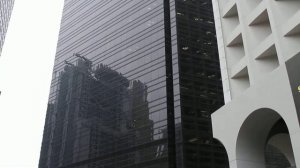 Black Glass Skyscraper Hong Kong / Небоскреб из черного стекла