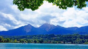 Австрия август 2014 часть 1. Каринтия озеро Фаакер зее