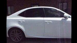 2014 Lexus IS 250 3M Window Tint 35% All Side and Rear Glass. Tint Pros 216-906-6084