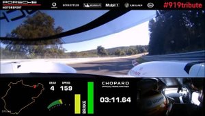 On-board Porsche 919 Hybrid Evo Nurburgring Fastest Record Lap