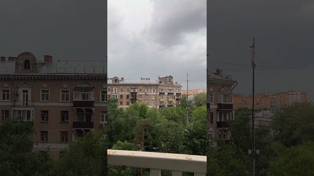 Ураган в Москве! Москву заливает! Тропические ливни в Москве.