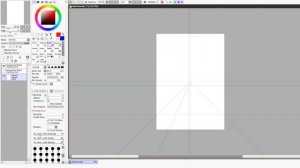 Quick tutorial for paint tool sai version two - PERSPECTIVE!
