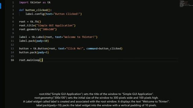 Tkinter Series Part 1 : A simple GUI Application using Tkinter! #tkintertutorial  #python  #coding