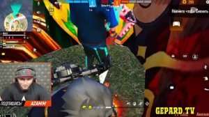 АЗАММ,МАХА,ЛАЙК,ТАЙЛУНГ ПРОТИВ ОЧЕНЬ ЖËСТКОГО ЧИТЕРА/FREE FIRE azamm