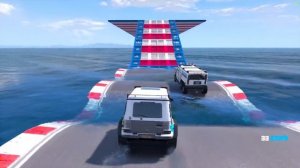 ПРОЕХАЛ ВОДНЫЕ КОЧКИ на ГИГАНТСКОЙ САМОЙ ДЛИННОЙ ЛАМБОРГИНИ в ГТА 5 МОДЫ - ЭКСПЕРИМЕНТЫ в GTA 5