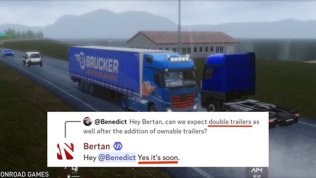 🚚MULTIPLAYER in Truckers Of Europe 3? | Possible year 2024 Updates | Wanda Software смотреть онлайн