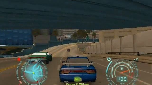 NFS Undercover Gameplay - GF6200 + Celeron D смотреть онлайн