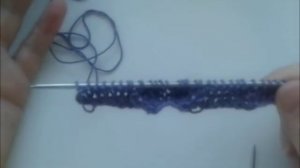 Юбка спицами