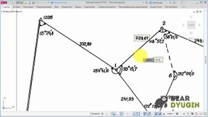 Построение полилинии по углам и расстояниям в AutoCDA | BricsCAD | NanoCAD