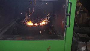 Как запустить угольный котёл?