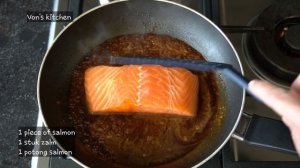 Salmon honey sauce || Zalm met honingsaus || salmon madu || VK55