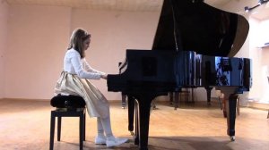 Беркович "Русская песня" исполняет Ксения Замфир 8 лет