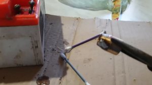 Восстанавливаем клему на аккумулятор