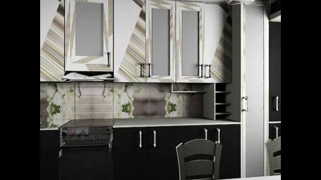 оформление кухонных фасадов и стен смотреть онлайн