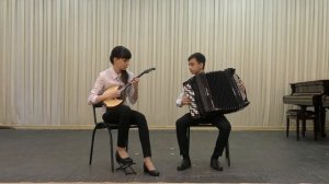 Дуэт Самаркин Артём, Гришина Виктория Е. Дербенко  "Сельский вечерок"