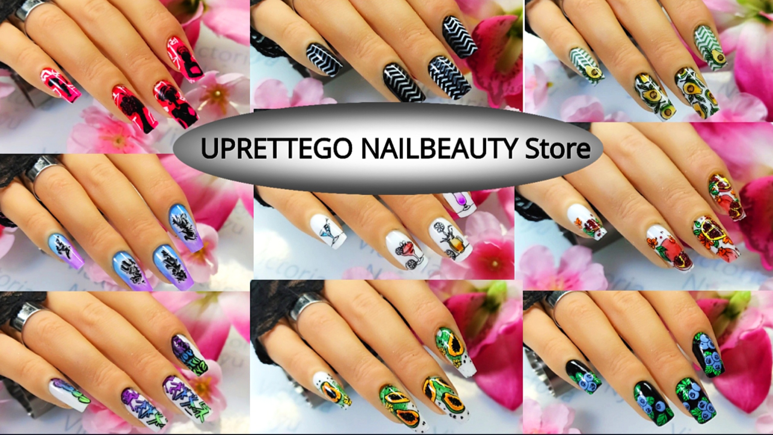 Идеи стемпинг дизайнов для ногтей UPRETTEGO пластины для стемпинга #nails #nailart #stamping