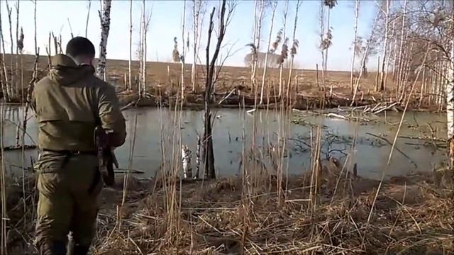 охота в Береговом обходе Кемеровская область весна 2017 смотреть онлайн