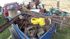 Купил запрещенный металлолом плюс обалденные находки в металлоломе.