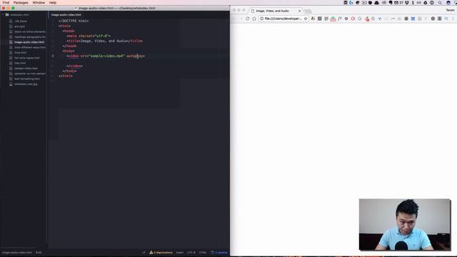 Learn HTML 2017 #11: How To Add Images, Videos, and Audios in HTML