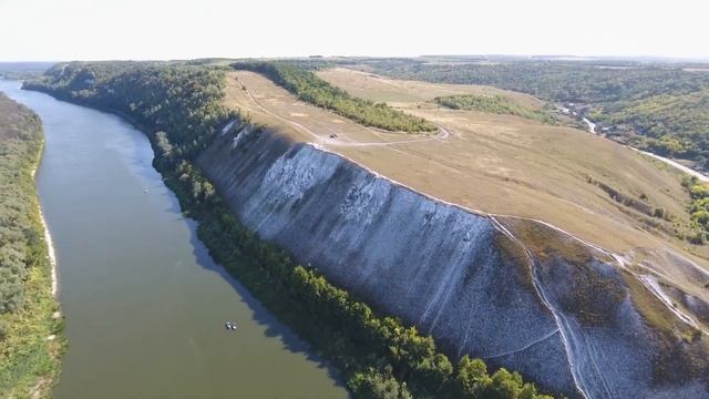 Белогорье с высоты птичьего полёта. Воронежская область. смотреть онлайн