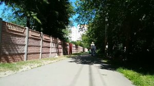 Нижний Новгород, вид снизу.  Сормовский рынок ост - Буревестник кинотеатр ост (трамвай)