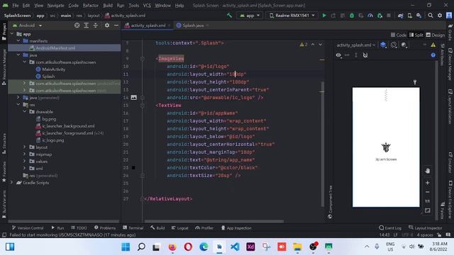 Splash Screen 2022 - Android Studio ? смотреть онлайн