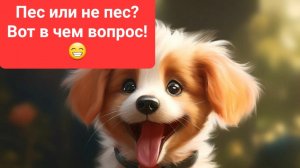 Пес или не пес? Вот в чем вопрос!😁